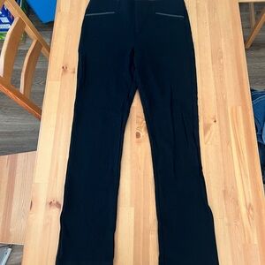 Black High-Waisted Trousers